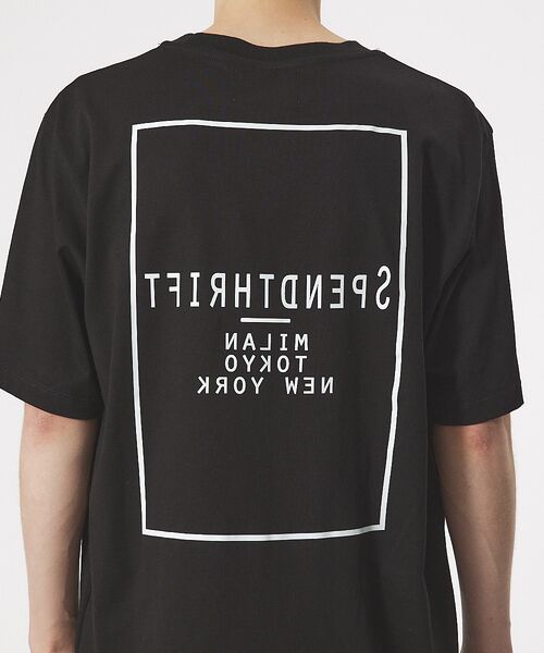 ABAHOUSE / アバハウス Tシャツ | 【SPEND THRIFT】バックプリント 半袖 ロゴTシャツ / STAR | 詳細16