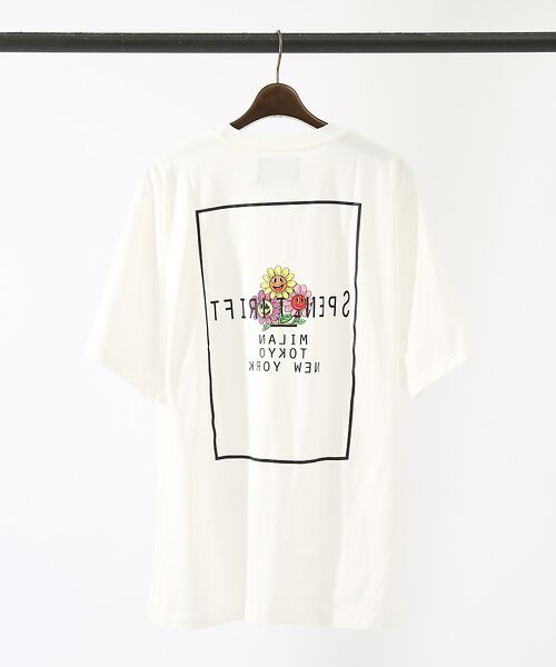 ABAHOUSE / アバハウス Tシャツ | 【SPEND THRIFT】 FLOWER 半袖 Tシャツ | 詳細1
