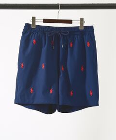 【POLO RALRHLAUREN】 総柄 スイムショーツ