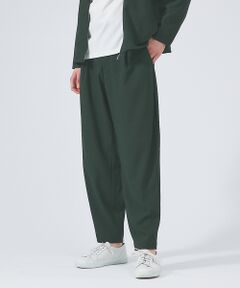 ABAHOUSE / アバハウス チノ・ワークパンツ | 【セットアップ対応】サイドタック ストレッチ ワイドパンツ