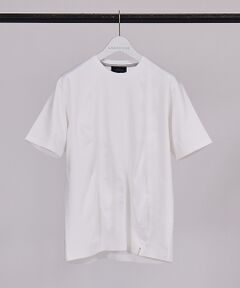 ABAHOUSE / アバハウス Tシャツ | 【クルーネック】ストレッチ ポンチ 半袖Tシャツ