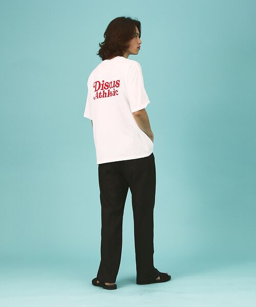 ABAHOUSE / アバハウス Tシャツ | 【DISCUS/ディスカス】ビッグシルエット バックプリント半袖Tシャツ/ブラン | 詳細1