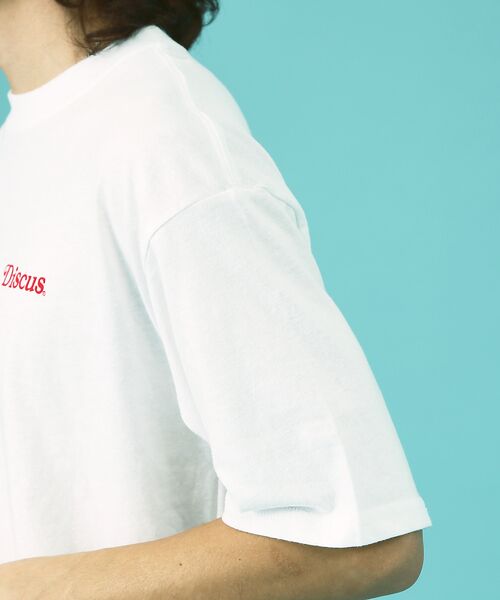 ABAHOUSE / アバハウス Tシャツ | 【DISCUS/ディスカス】ビッグシルエット バックプリント半袖Tシャツ/ブラン | 詳細7