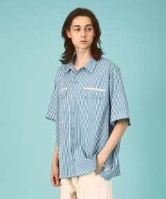 【Dickies / ディッキーズ】SHORT SLLEEVE STRIPE　W