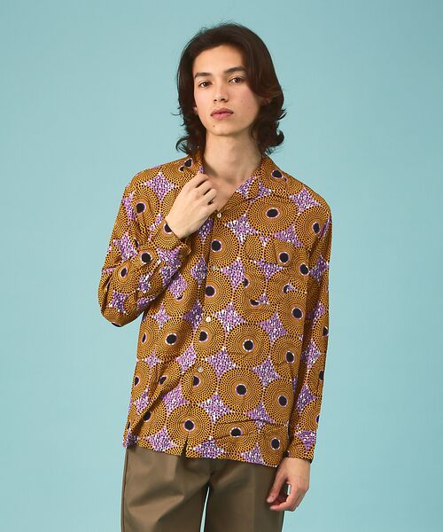 クをクリッ シャツ ブラウス PENNEY'S / ペニーズ AFRICAN PRINTED W-P