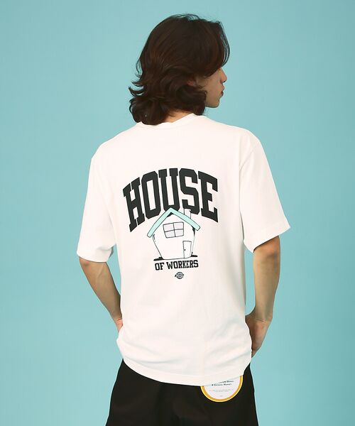 ABAHOUSE / アバハウス Tシャツ | 【DICKIES/ディッキーズ】 　HOUSE 両面プリントT-SHIRT / | 詳細4