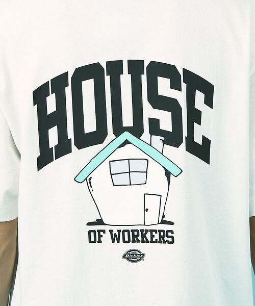 ABAHOUSE / アバハウス Tシャツ | 【DICKIES/ディッキーズ】 　HOUSE 両面プリントT-SHIRT / | 詳細5