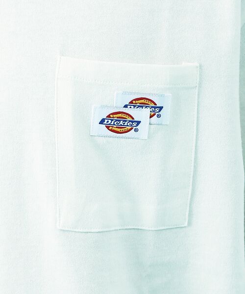 ABAHOUSE / アバハウス Tシャツ | 【DICKIES/ディッキーズ】ポケットTシャツ / remind meバックプ | 詳細3