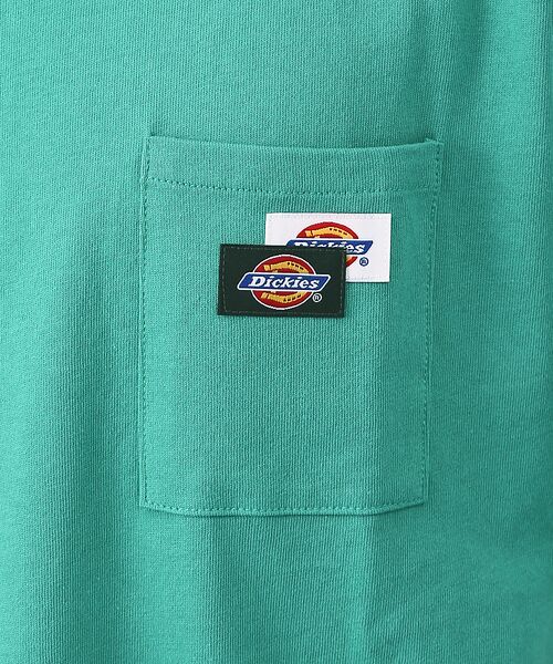 ABAHOUSE / アバハウス Tシャツ | 【DICKIES/ディッキーズ】ポケットTシャツ / remind meバックプ | 詳細11