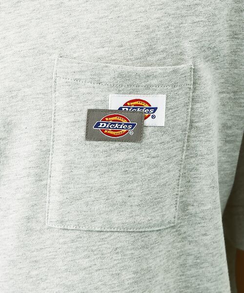 ABAHOUSE / アバハウス Tシャツ | 【DICKIES/ディッキーズ】ポケットTシャツ / remind meバックプ | 詳細12