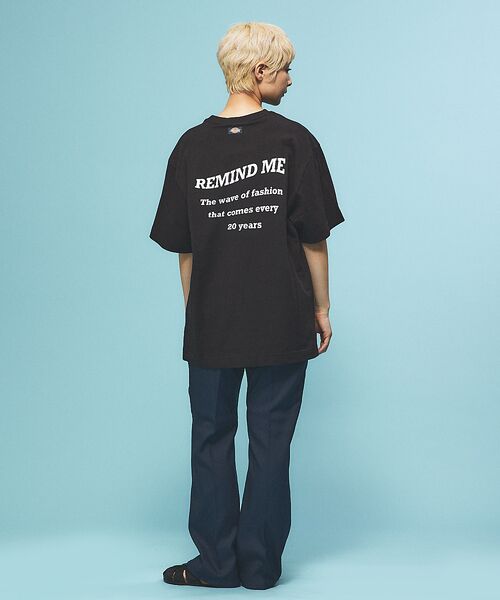 ABAHOUSE / アバハウス Tシャツ | 【DICKIES/ディッキーズ】ポケットTシャツ / remind meバックプ | 詳細13