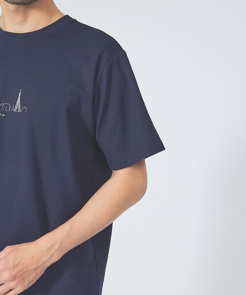 ABAHOUSE / アバハウス Tシャツ | 【CITY】刺繍 ポンチ 半袖 Tシャツ | 詳細12