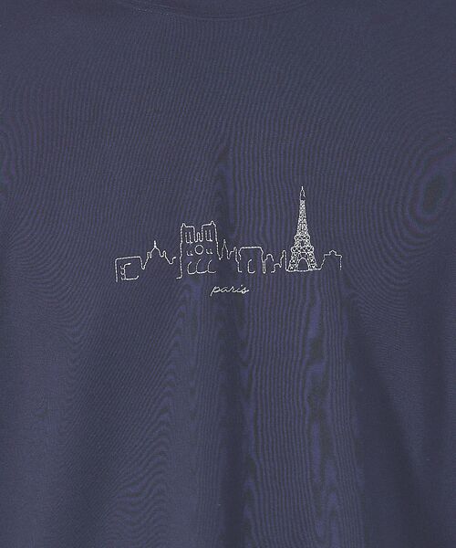 ABAHOUSE / アバハウス Tシャツ | 【CITY】刺繍 ポンチ 半袖 Tシャツ | 詳細13
