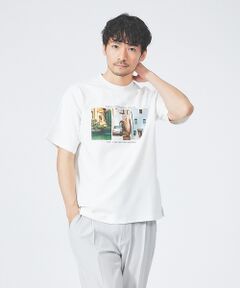 【CITY】フォトプリント ポンチ 半袖 Tシャツ