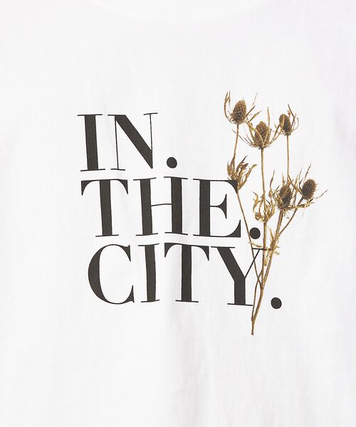ABAHOUSE / アバハウス Tシャツ | 【IN THE CITY】ドライフラワー 半袖 Tシャツ | 詳細5