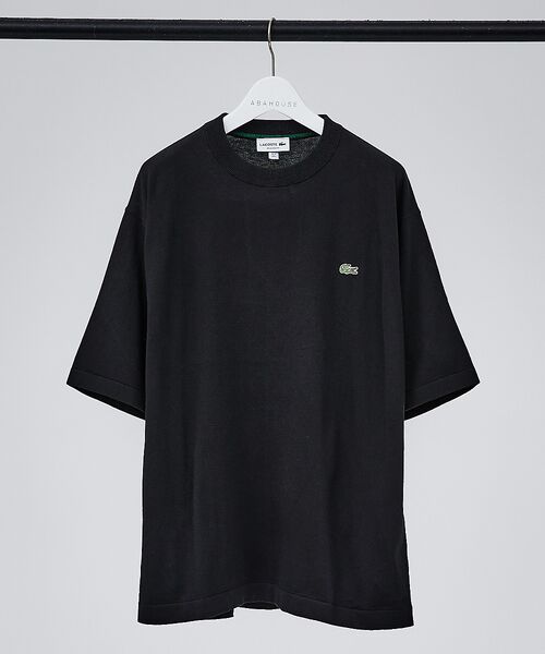 ABAHOUSE / アバハウス Tシャツ | 【LACOSTE/ラコステ】リラックス ロゴ ニットTシャツ | 詳細6