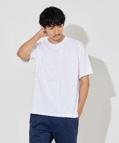 【パネル切替】ミニ裏毛 半袖 Tシャツ