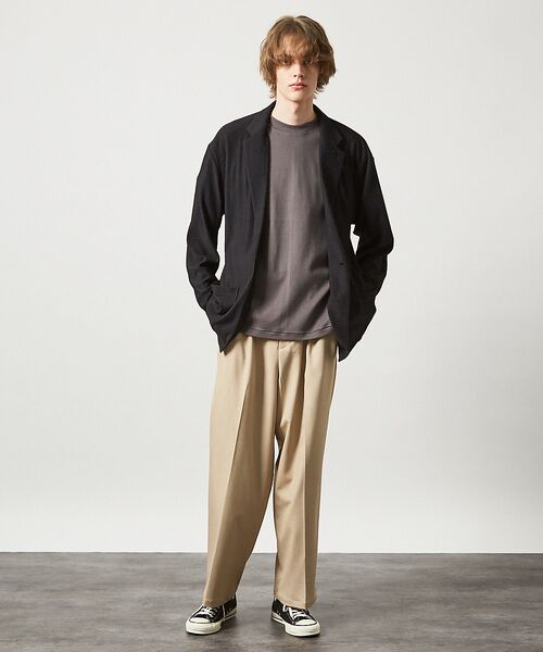 ABAHOUSE / アバハウス Tシャツ | 【定番】ドロップショルダー 五分袖 メローロック Tシャツ | 詳細21