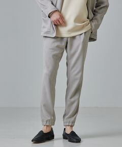 ABAHOUSE / アバハウス パンツ | 【セットアップ対応】シルキー ネオスエード ジョガーパンツ