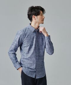 【FLEX SHIRTS】DryMoment シャンブレー シャツ