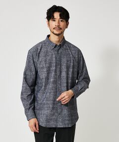 【FLEX SHIRTS】DryMoment シャンブレー シャツ