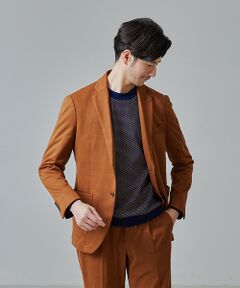 【セットアップ対応/FLEX JACKET】ネオスウェード ツイル ジャケット