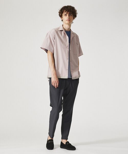 ABAHOUSE / アバハウス シャツ・ブラウス | 【裾バイカラー】オープンカラー シャツブルゾン | 詳細11