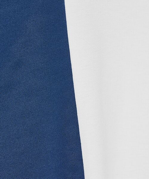 ABAHOUSE / アバハウス Tシャツ | 【ウズマキ】アシンメトリー 配色 オーバーサイズ ポンチ Tシャツ | 詳細16