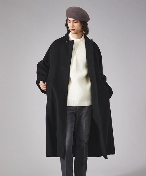 TOWNCRAFT/タウンクラフト】WOOL BALMACAAN COAT （ステンカラーコート 