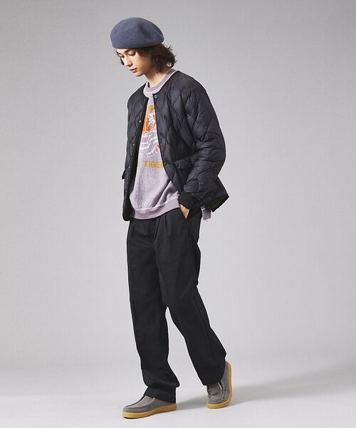 WEB限定】TAION MILITARY OVER SIZE CREW NEC （ダウンジャケット