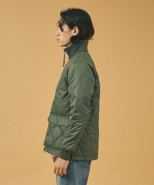 肩幅41【タイオン】MILITARY LIB HI NECK DOWN JACKET - ダウン