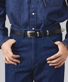 【WEB限定】WESTERN BELT/ レザーウエスタンベルト