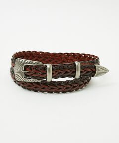 ABAHOUSE / アバハウス ベルト・サスペンダー | 【WEB限定】WESTERN BELT/ レザーウエスタンベルト