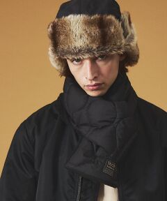 【TAION /タイオン】MILITARY REVERSIBLE　SCARF/ミ