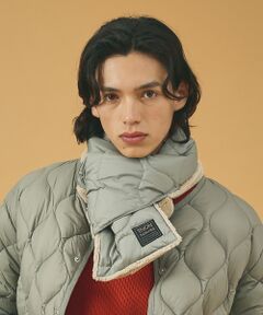 【TAION /タイオン】MILITARY REVERSIBLE　SCARF/ミ