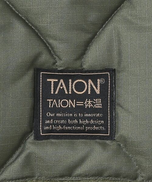 ABAHOUSE / アバハウス マフラー・ショール・スヌード・ストール | 【TAION /タイオン】リバーシブル ダウンネックウォーマー/DOWN NEC | 詳細10