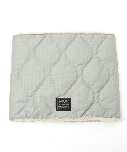 ABAHOUSE / アバハウス マフラー・ショール・スヌード・ストール | 【TAION /タイオン】リバーシブル ダウンネックウォーマー/DOWN NEC | 詳細21