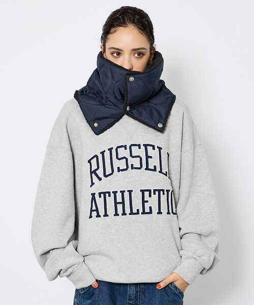 ABAHOUSE / アバハウス マフラー・ショール・スヌード・ストール | 【TAION /タイオン】リバーシブル ダウンネックウォーマー/DOWN NEC | 詳細30