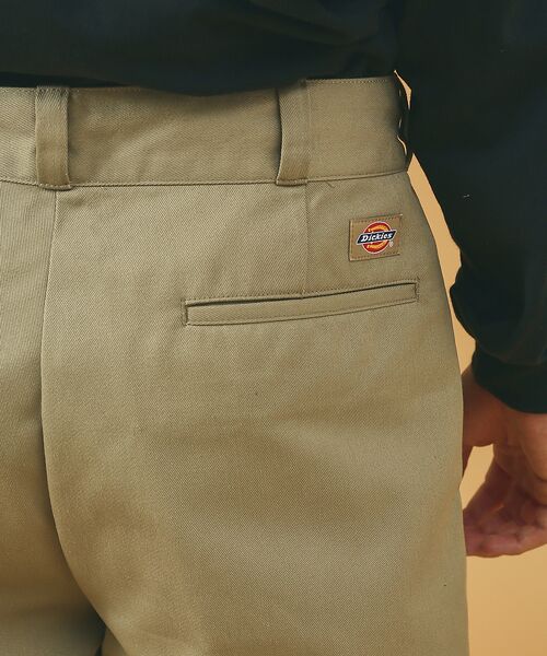 ABAHOUSE / アバハウス パンツ | 【Dickies/ディッキーズ】PLEATED FRONT / タック プリーツ | 詳細8