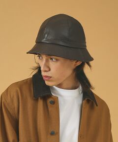 ABAHOUSE / アバハウス ハット | 【RUBEN/ルーベン】FAKE LEATHER METRO HAT/レザーメト