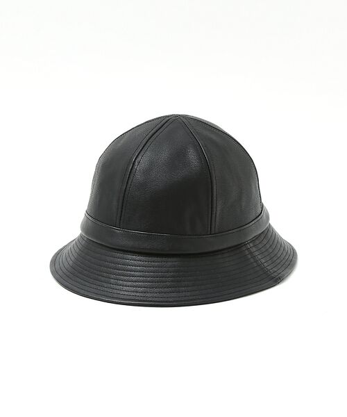 ABAHOUSE / アバハウス ハット | 【RUBEN/ルーベン】FAKE LEATHER METRO HAT/レザーメト | 詳細4