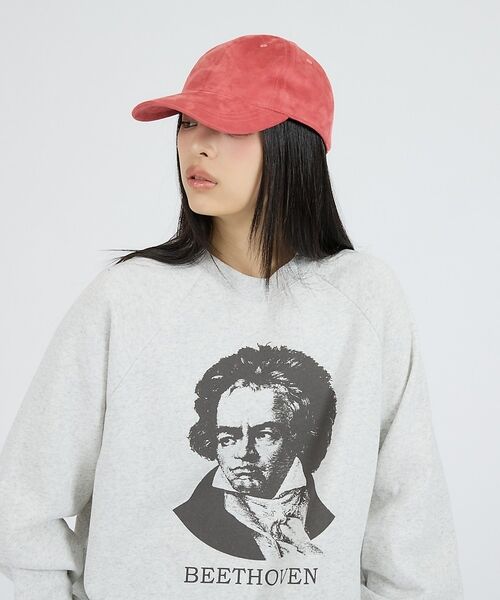 ABAHOUSE / アバハウス ハット | 【RUBEN/ルーベン】FAKE SUEDE CAP/フェイクスエードキャップ/ | 詳細1