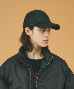 【RUBEN/ルーベン】FAKE LEATHER CAP/フェイクレザーキャップ