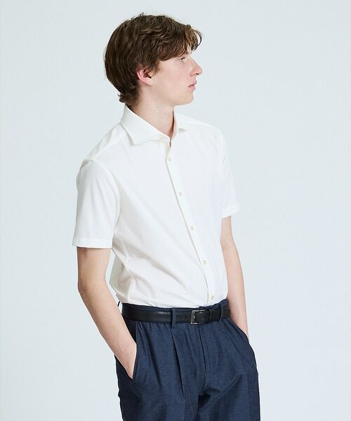 ABAHOUSE / アバハウス シャツ・ブラウス | 【接触冷感】アイスピケ ストレッチ 半袖シャツ / FLEX SHIRTS | 詳細12