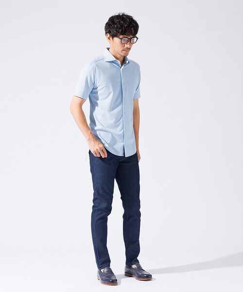 ABAHOUSE / アバハウス シャツ・ブラウス | 【接触冷感】アイスピケ ストレッチ 半袖シャツ / FLEX SHIRTS | 詳細15