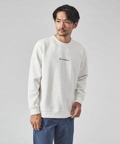 ABAHOUSE / アバハウス Tシャツ | 【Grandeur】シルキーダンボール ロゴ 長袖 Tシャツ