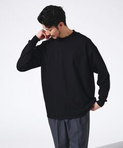 【LACOSTE】カノコ モックネック 長袖Tシャツ