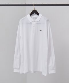 【LACOSTE】ロゴ 長袖ポロシャツ