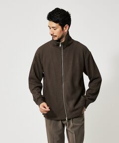 ABAHOUSE / アバハウス ニット・セーター | 【バイアスカット 】ドライバーズニット / ブルゾン