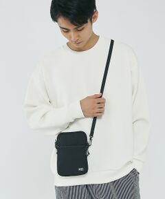 【MEI / メイ】ロゴ刺繍 お財布 ミニショルダーバッグ